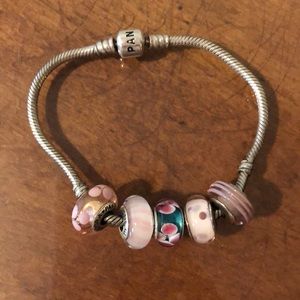 Pandora Bracelet and charms